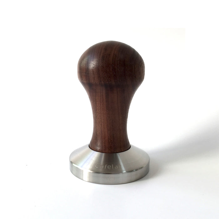 Buy Online High Quality Espresso Walnut Wood Tamper - Cafelat UK